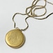 Early 1900's Antique Art Nouveau Locket Pendant Necklace