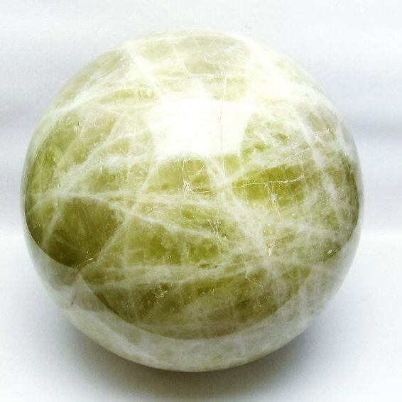 12.3Kg シトリン 丸玉 210mm シトリンクォーツ スフィア 一点物 161-817