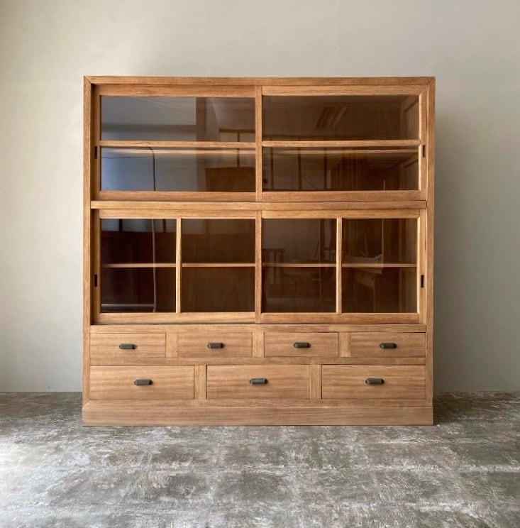 キャビネット　食器棚　0861