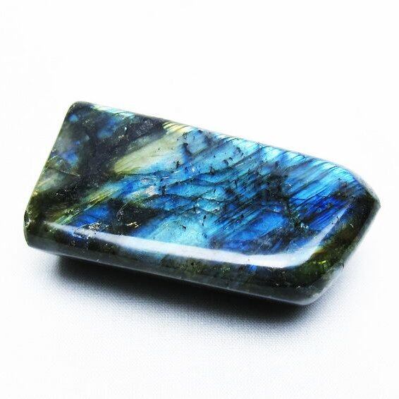 ラブラドライト 原石 一点物 171-7655