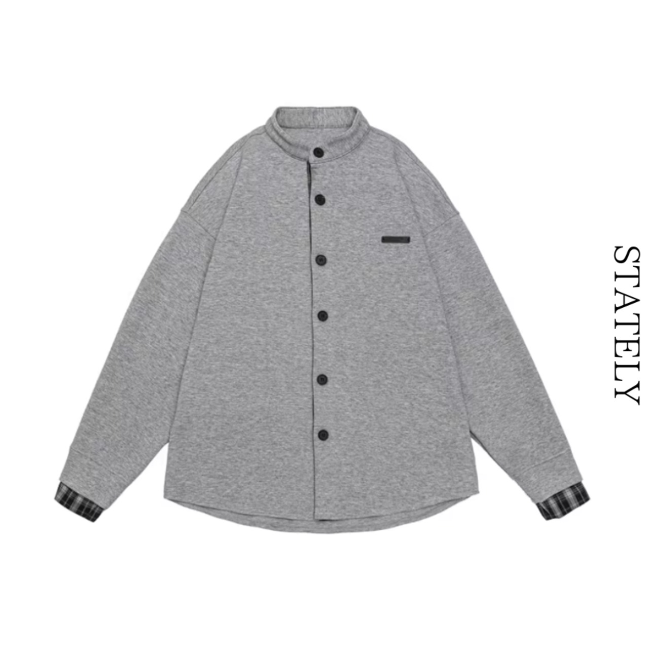 スタンドレイヤード Urban cardigan/2color_T40・画像8