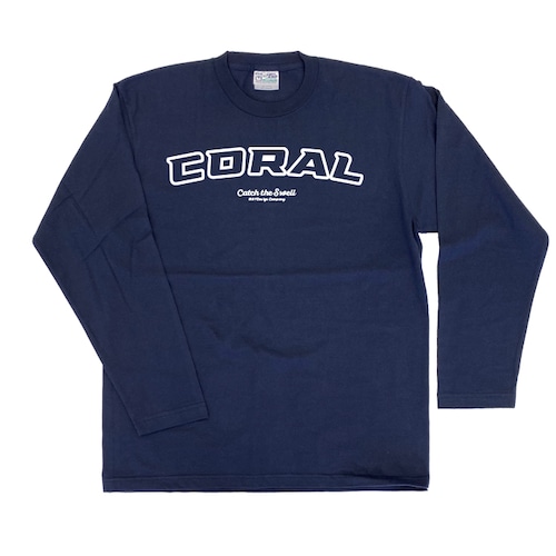 CORAL ロンTシャツ2021：ネイビー