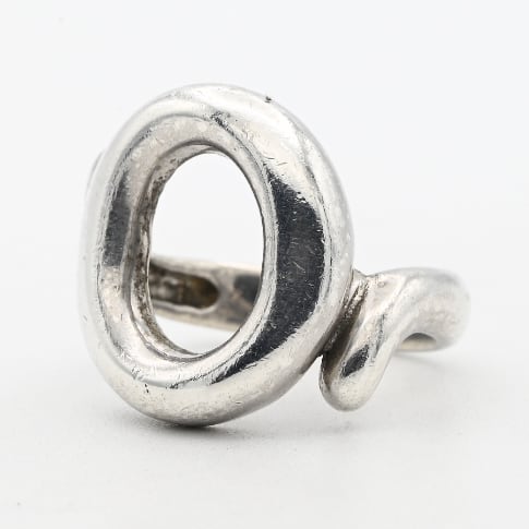Open Work Style Circle Top Ring #12.0 / Denmark
