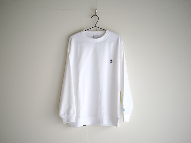 NAgoya BOOK CENTER｜Long Sleeve TEE / White