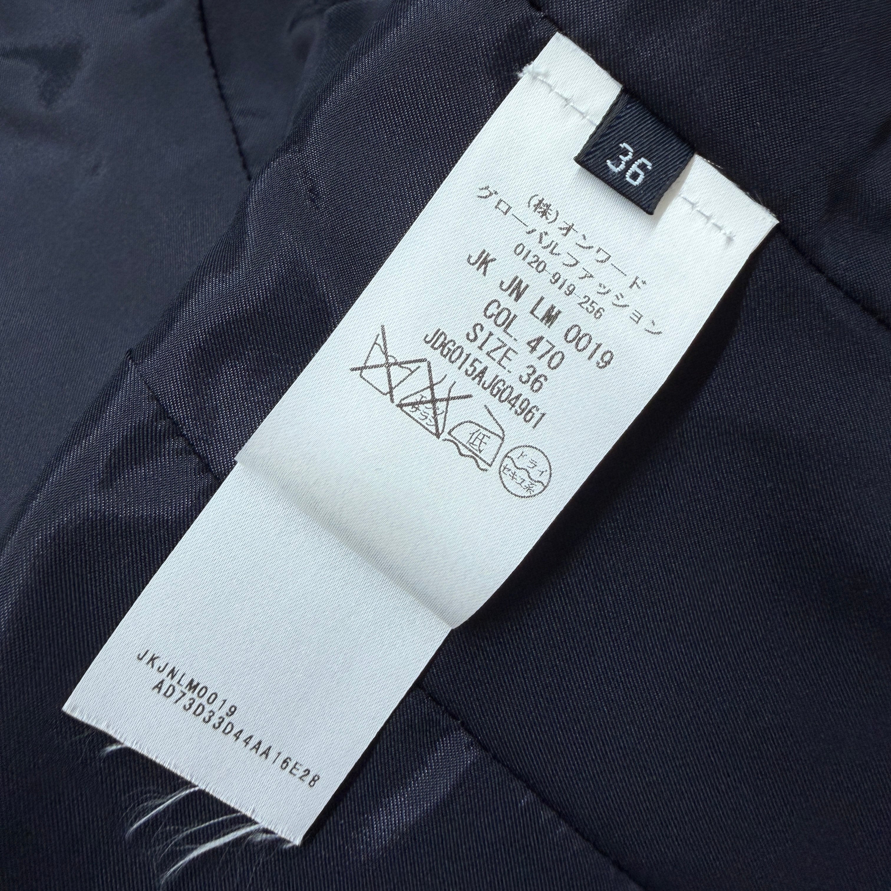 JIL SANDER】ジルサンダー テーラードジャケット SS JIL SANDER NAVY