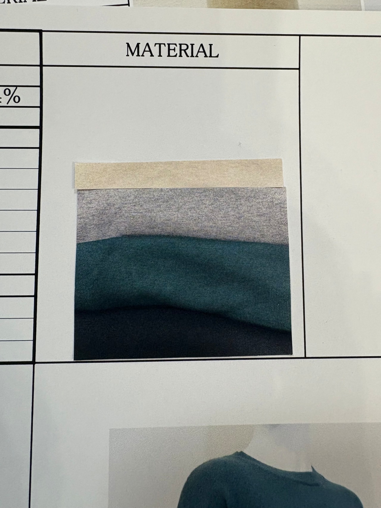 Praia 柔らか丸首ニット 25446