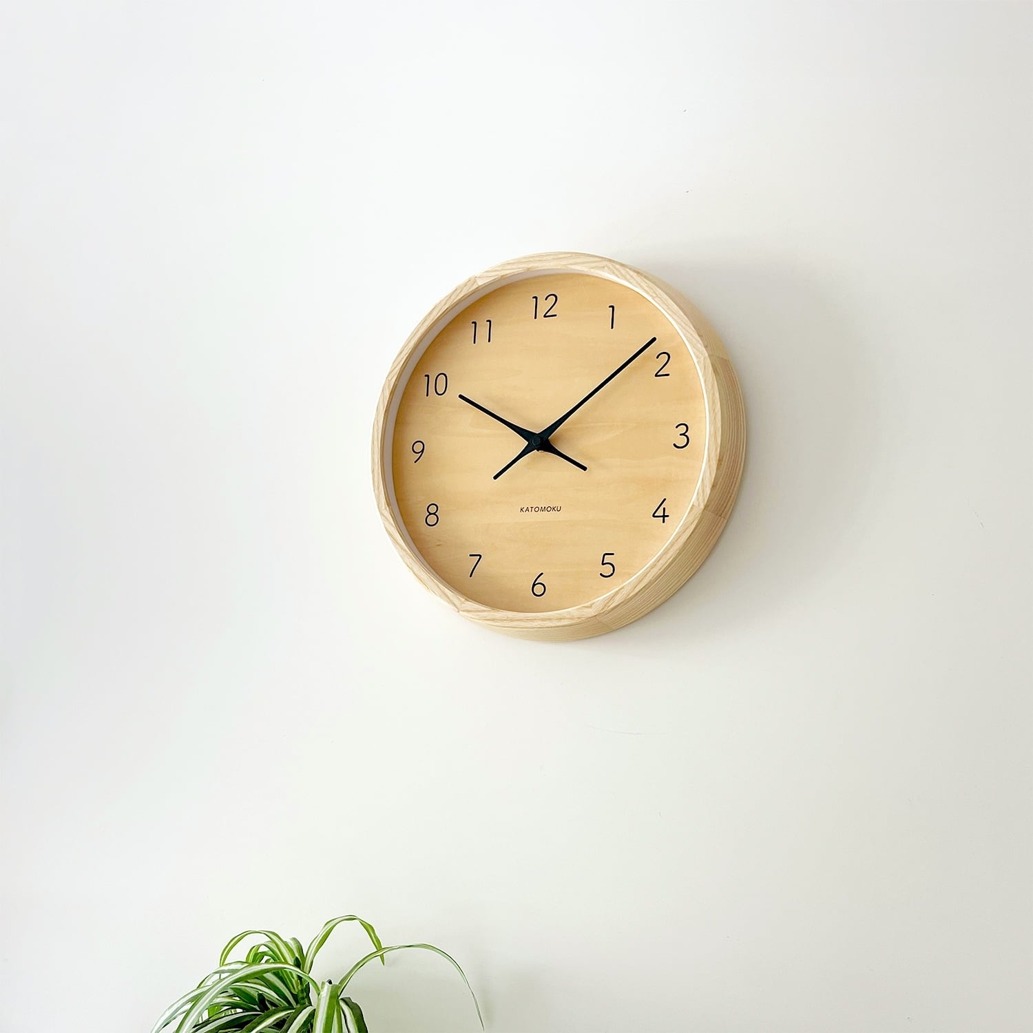 KATOMOKU muku clock 7 km-83NA | 加藤木工株式会社 online shop