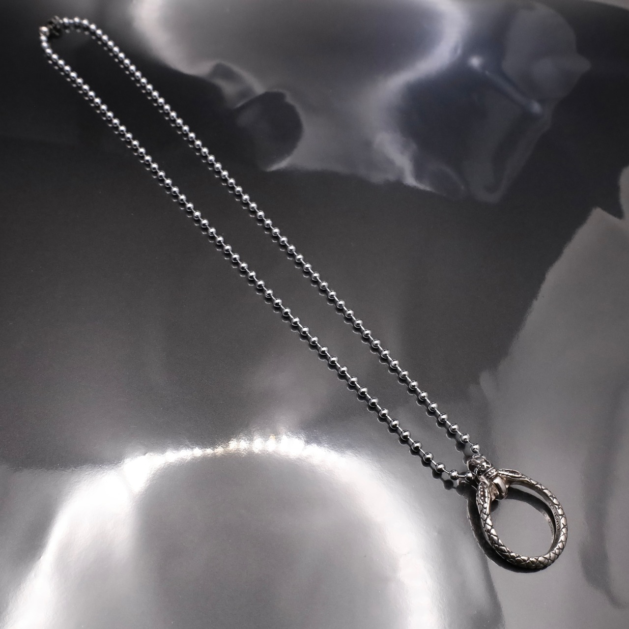 SNAKE HORSESHOE PENDANT / スネークホースシューペンダント