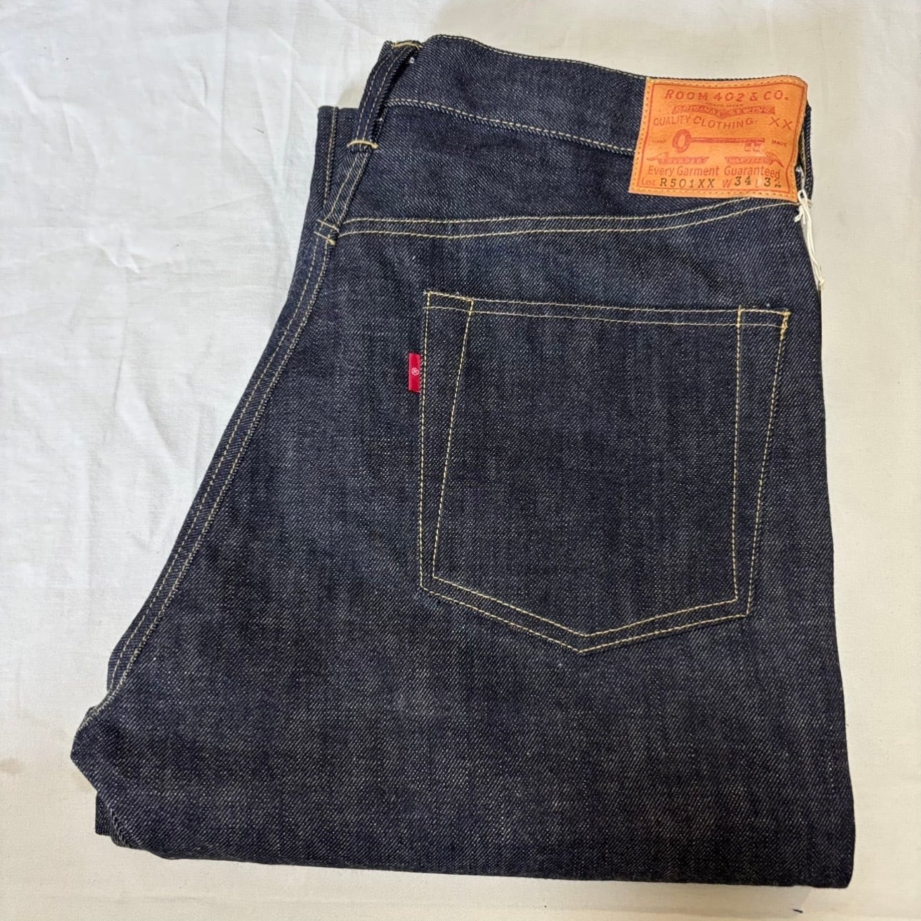 ハンドメイド 大戦モデル W34 デニム パンツ ジーパンR501XX WWⅡ