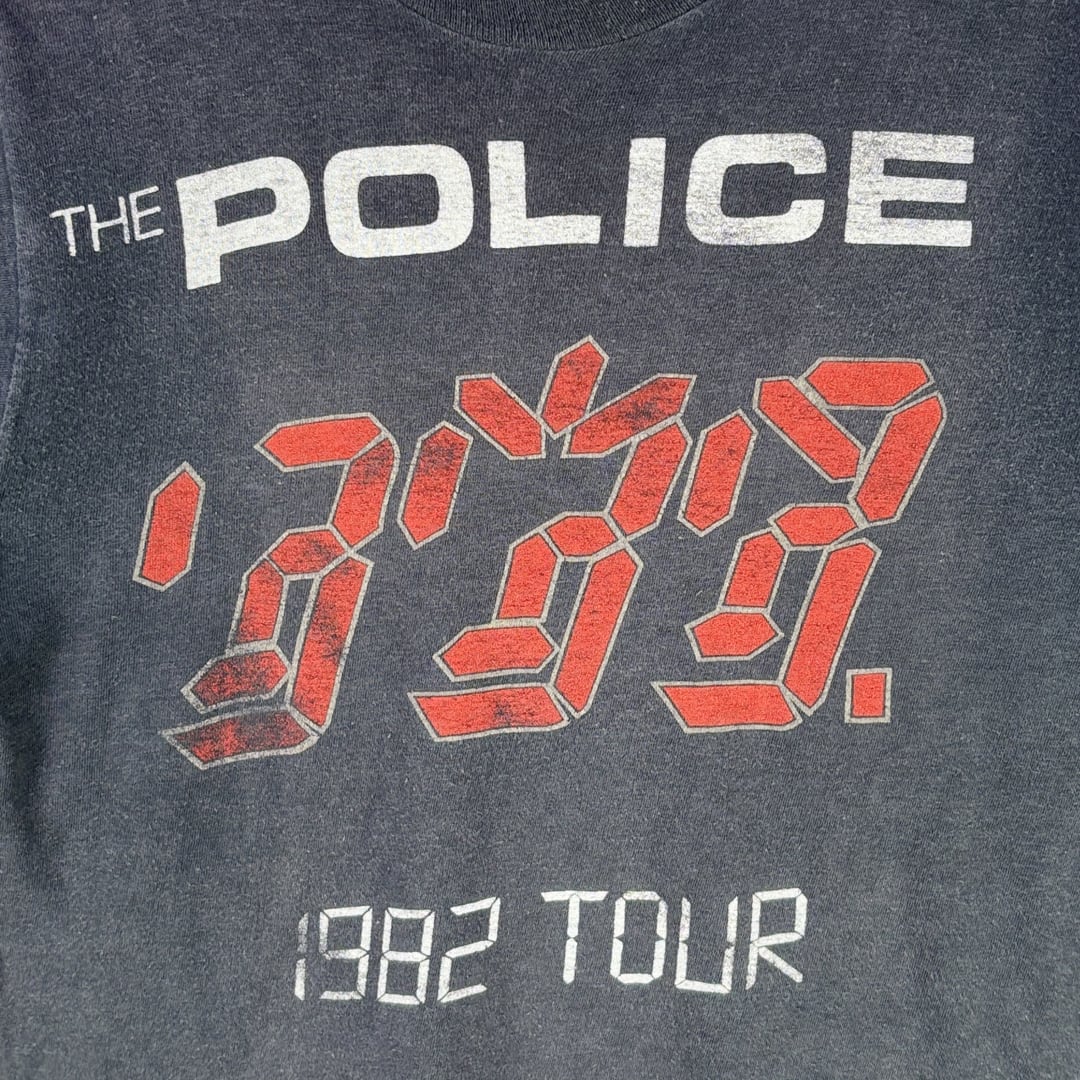 80s ポリス USA製 ヴィンテージTシャツ ゴーストインザマシーン POLICE
