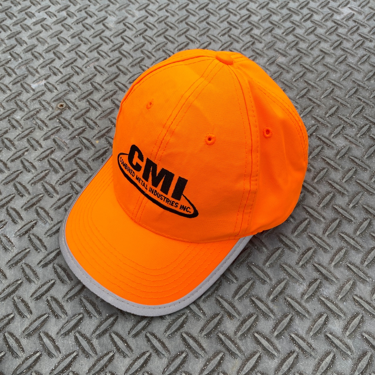 CMI Combined Metal Industries Orange Cap