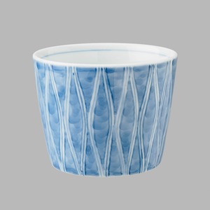 染付濃立涌文(小)