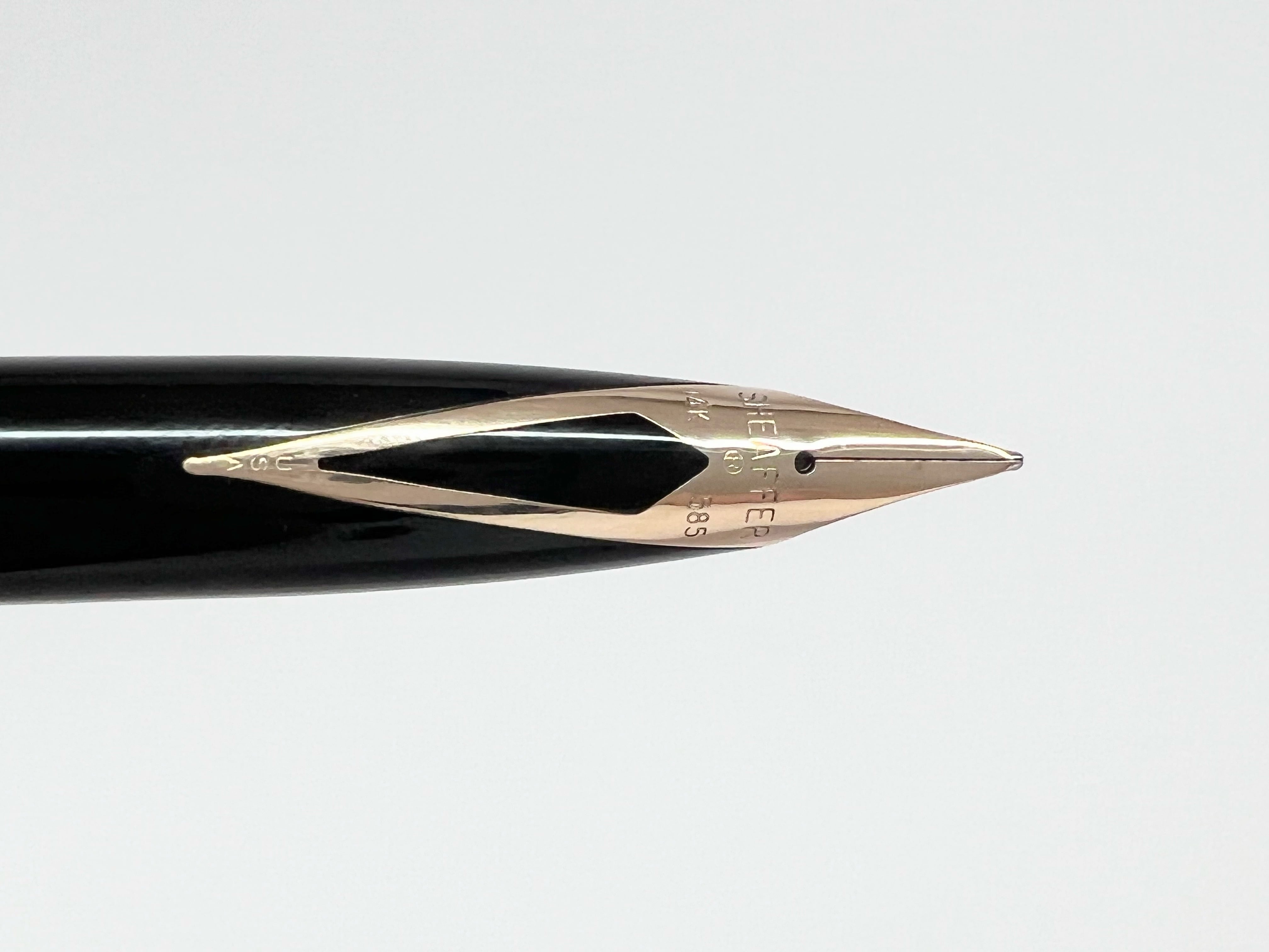 SHEAFFER 万年筆 タルガ 1009 23K張 バーレイ 1982 シェーファー タルガ 1006 SHEAFFER Targa 1006 （中字） 14K