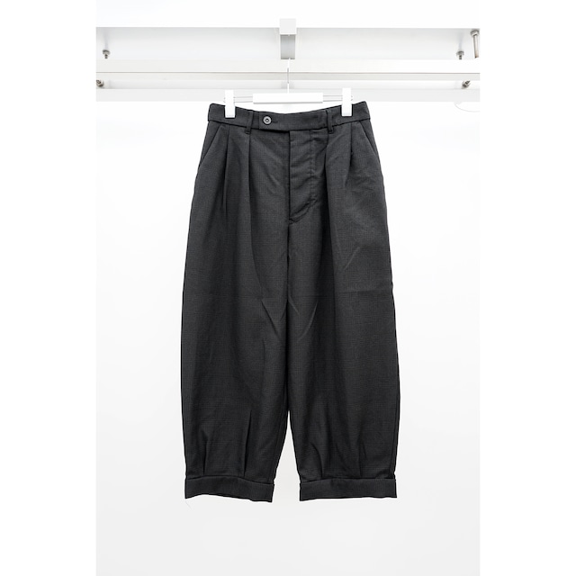 [KLASICA] (クラシカ) 23C-TRS-060 "GOSSE GLver." Tucked ×2 Trousers