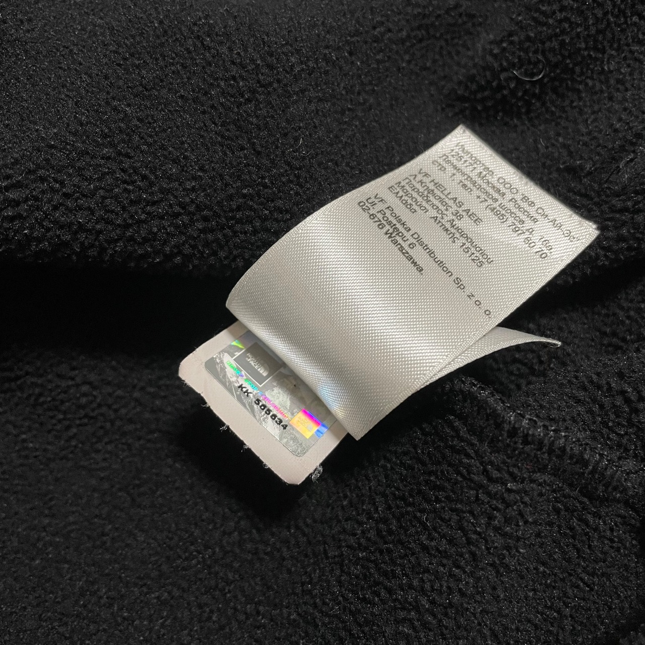 【THE NORTH FACE】ポリエステル パーカー フーディー プルオーバー M ロゴ プリント バックロゴ ハーフドーム ノースフェイス アウトドア 黒 US古着