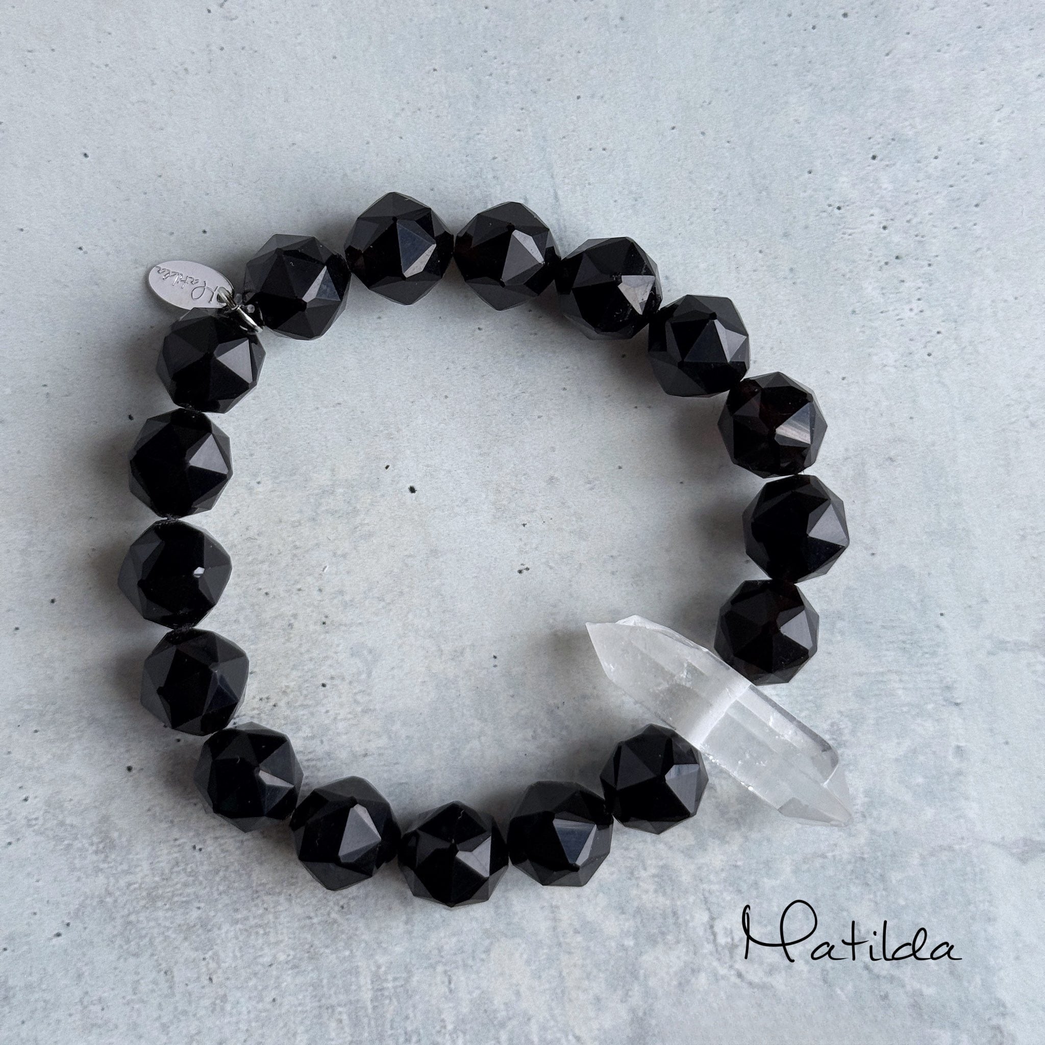 Morion bracelet(クォーツ)