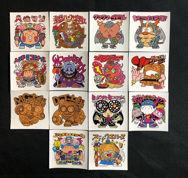 MJ土偶＋ノーマル2枚 | 半崎リノの人生マンシール