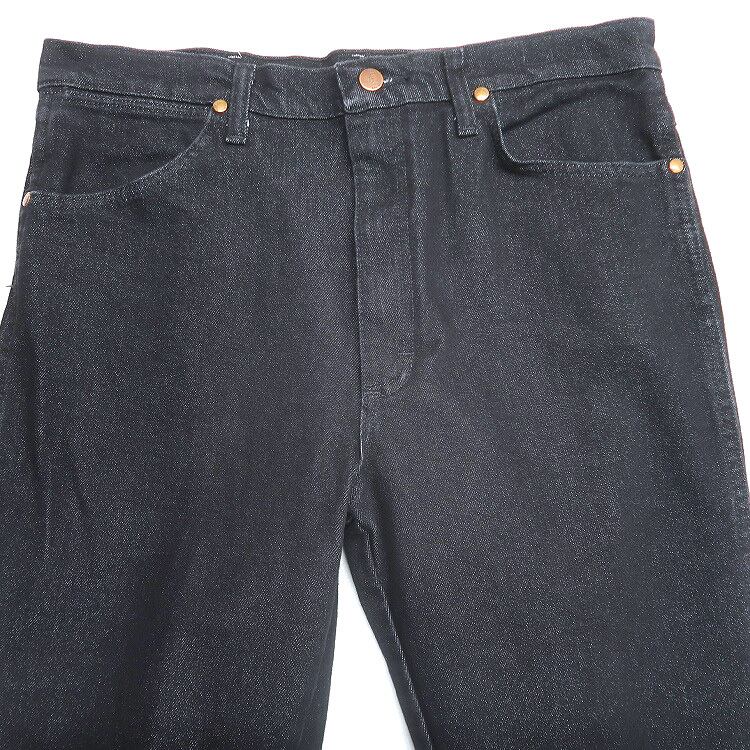 古着 ラングラー Wrangler ブラックデニムパンツ ジーンズ ジーパン