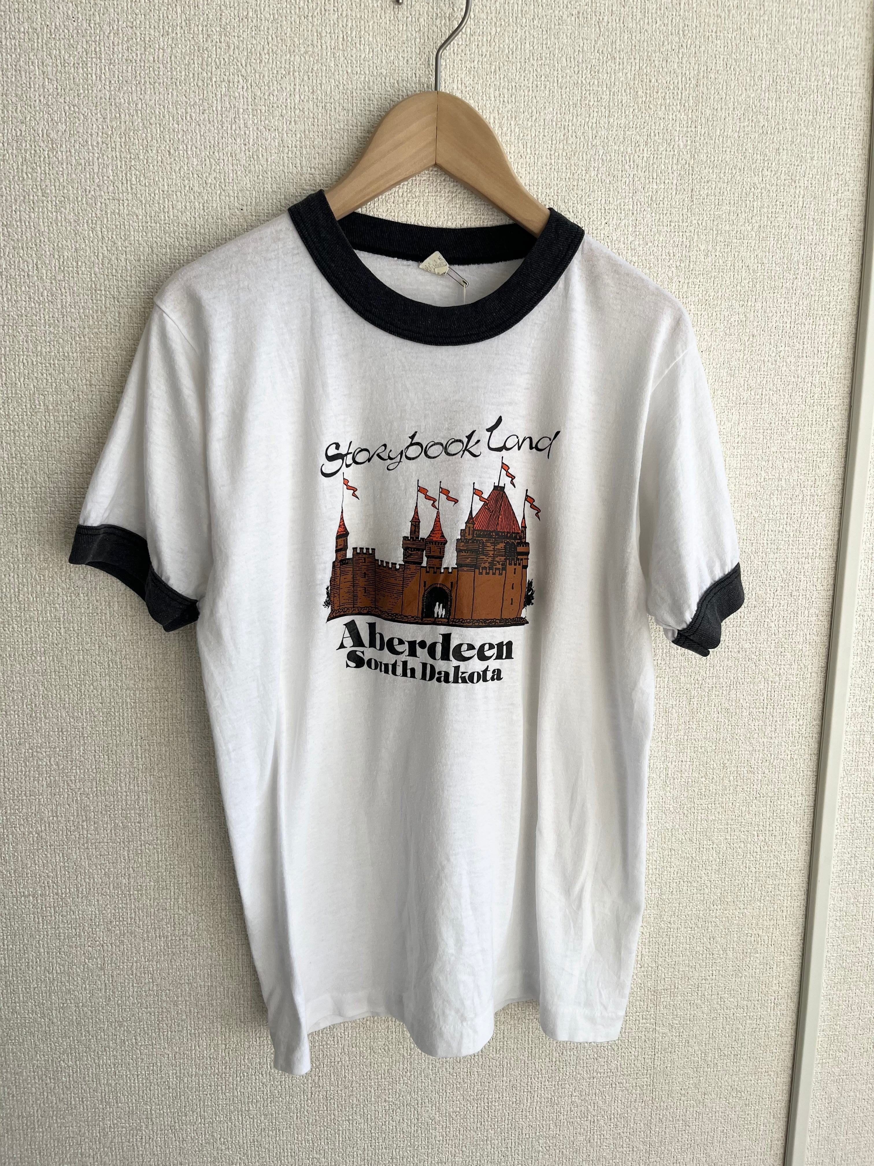 古着 80'S usa製 SCREEN STARS リンガーT"StorybookLand"