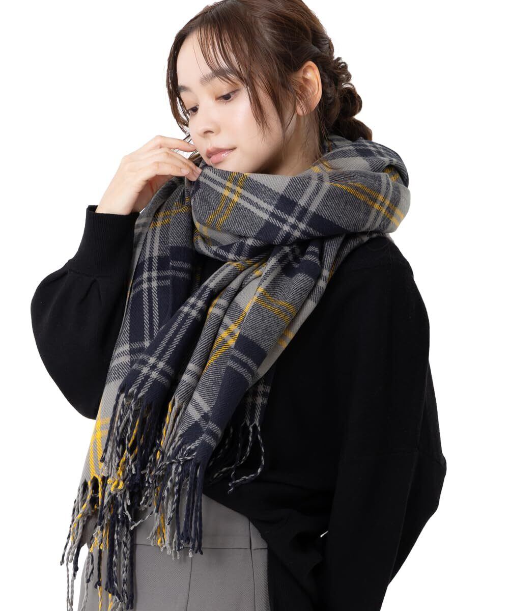UA別注】ジョンストンズ カシミヤ 100% 大判ストール ユナイテッド