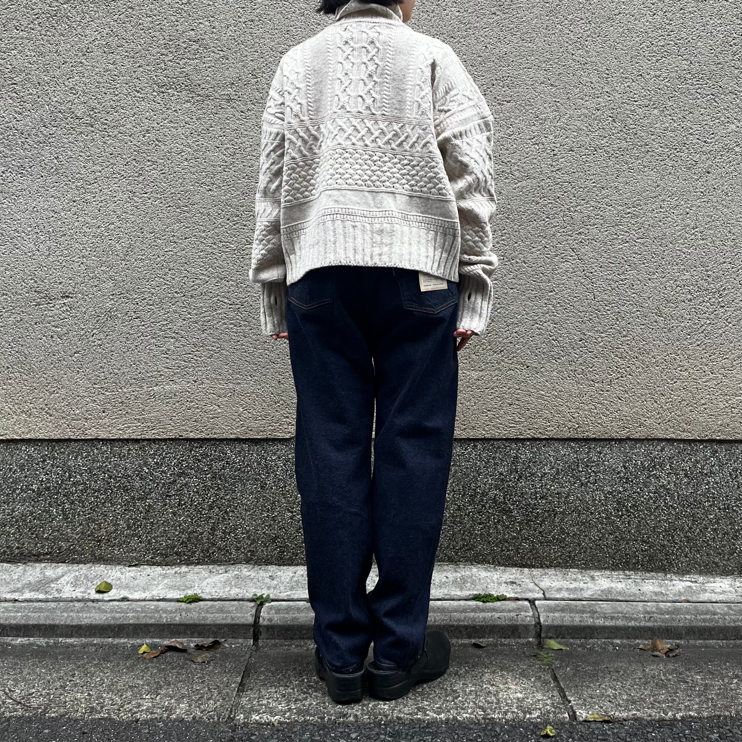 ASEEDONCLOUD / アシードンクラウド Cable sweater / ケーブルセーター