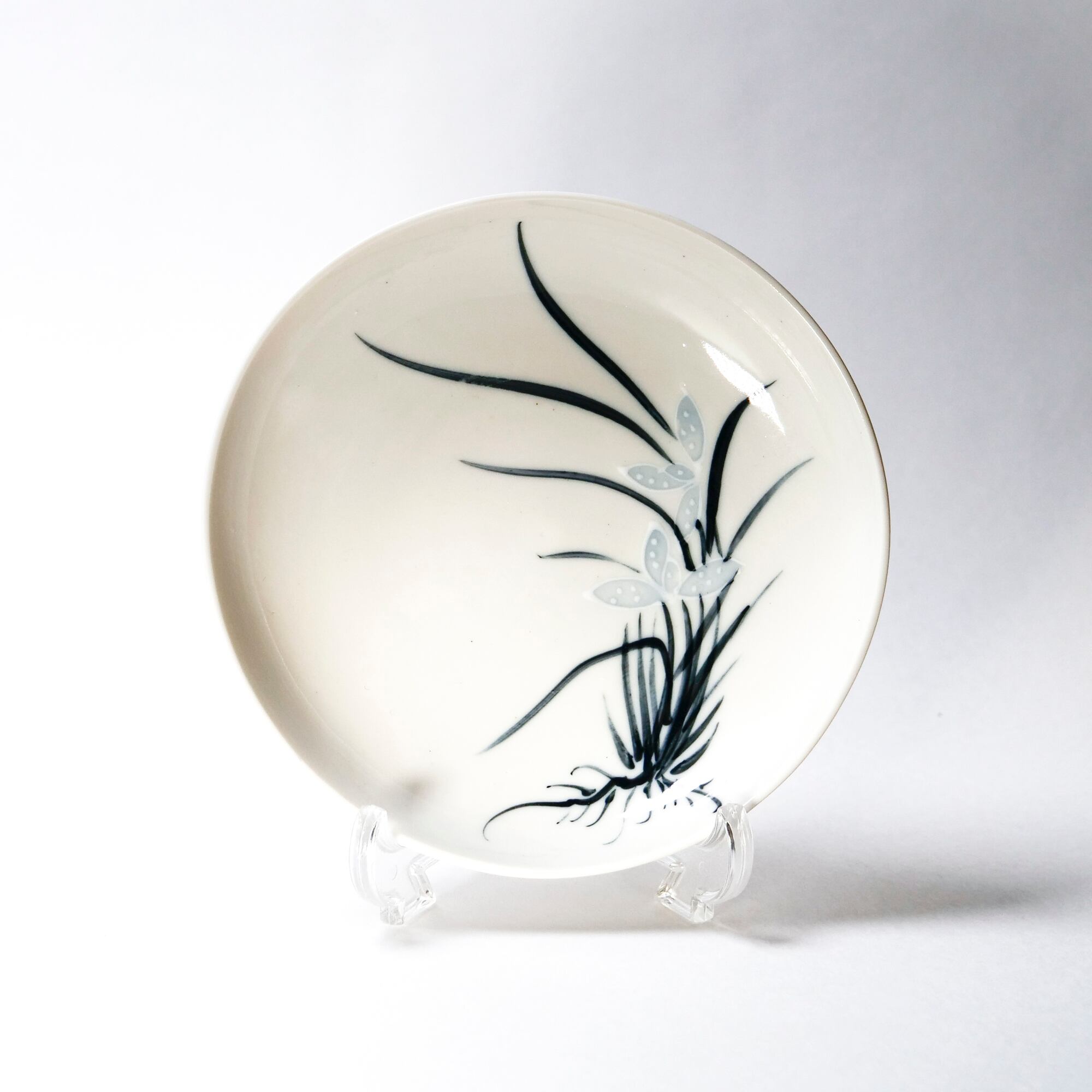 有田焼 源右衛門窯 朱泥菊形 小鉢 3客セット （English Support