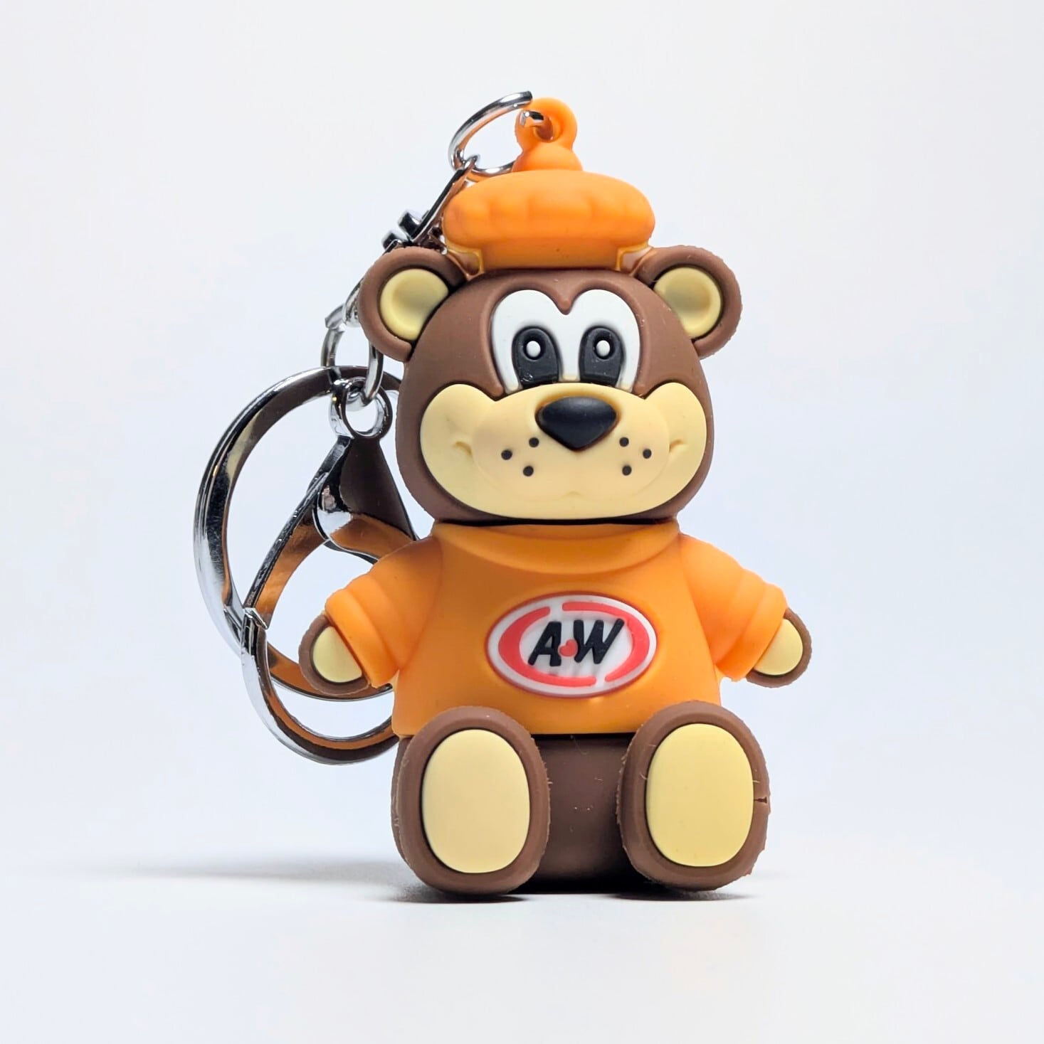 【 A&W / エイアンドダブリュ・エンダー 】『 ルーティ 』3Dラバーキーホルダー / フィギュアキーホルダー 〚アメリカン雑貨 アメトイ〛