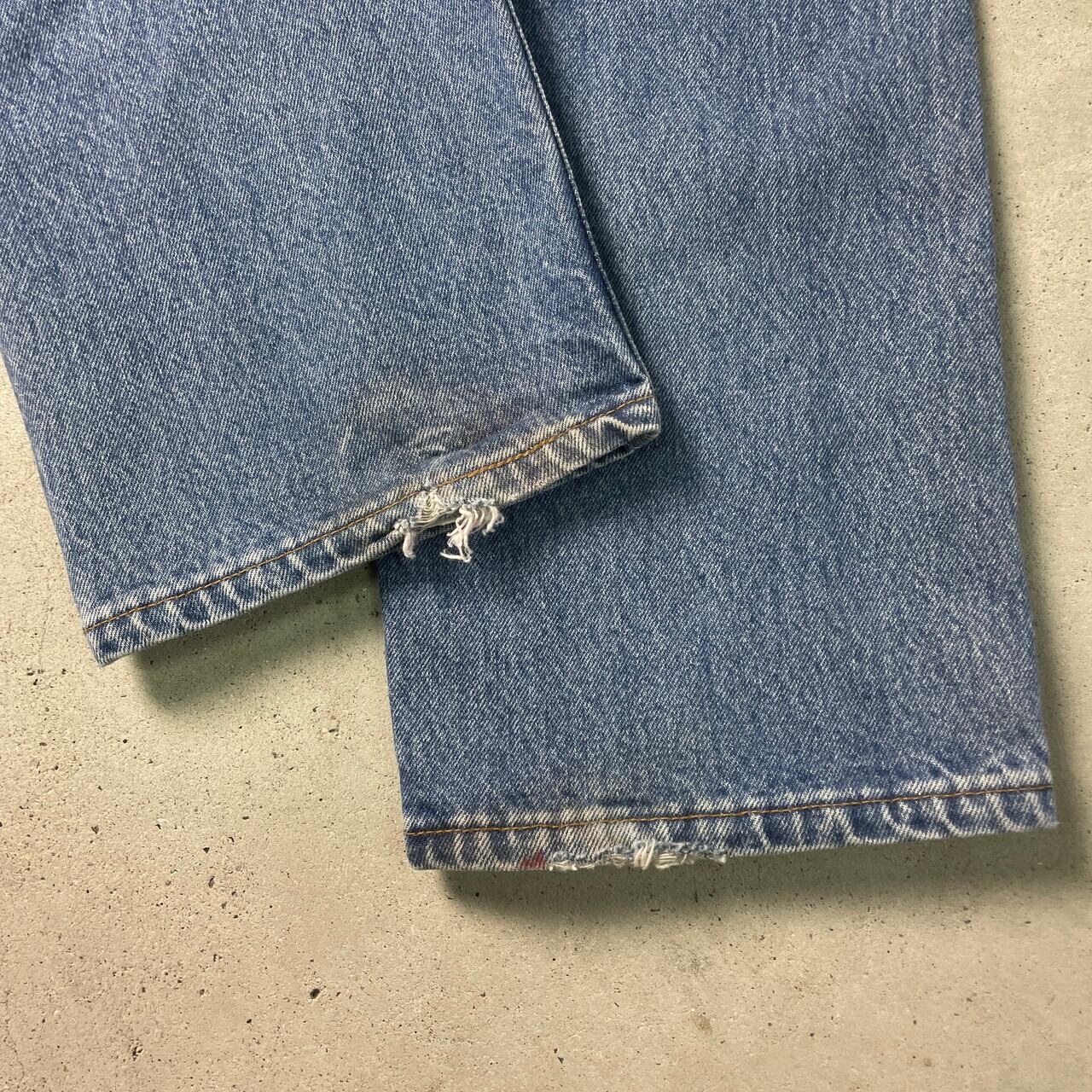 90年代 英国製 Levi's ユーロリーバイス 501 ストレート デニムパンツ