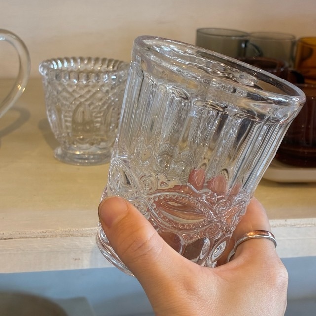 glass cup　グラスカップ　250cc　ガラスカップ　ガラスコップ　ガラス食器　ゼリーカップ　タンブラー