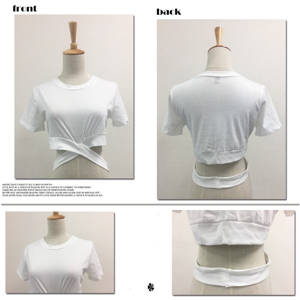 ショート丈 Tシャツ 半袖 レディース 春夏 韓国 へそ出し 肌見せ シンプル おしゃれ 大人 カジュアル 無地 重ね着 トップス インナー 涼しい 大人可愛い 大人女子