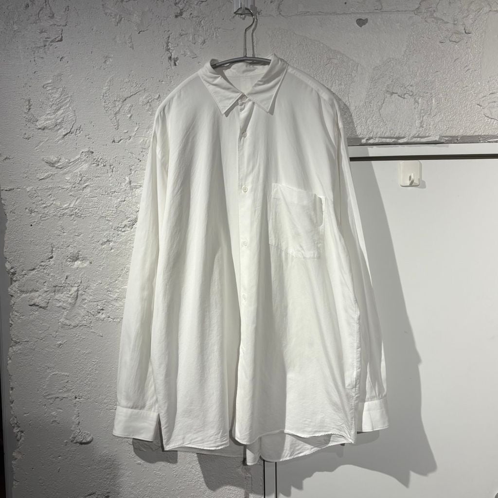 COMOLI コモリ 24SS comoli shirt シャツ Z01-02001 ホワイト Size