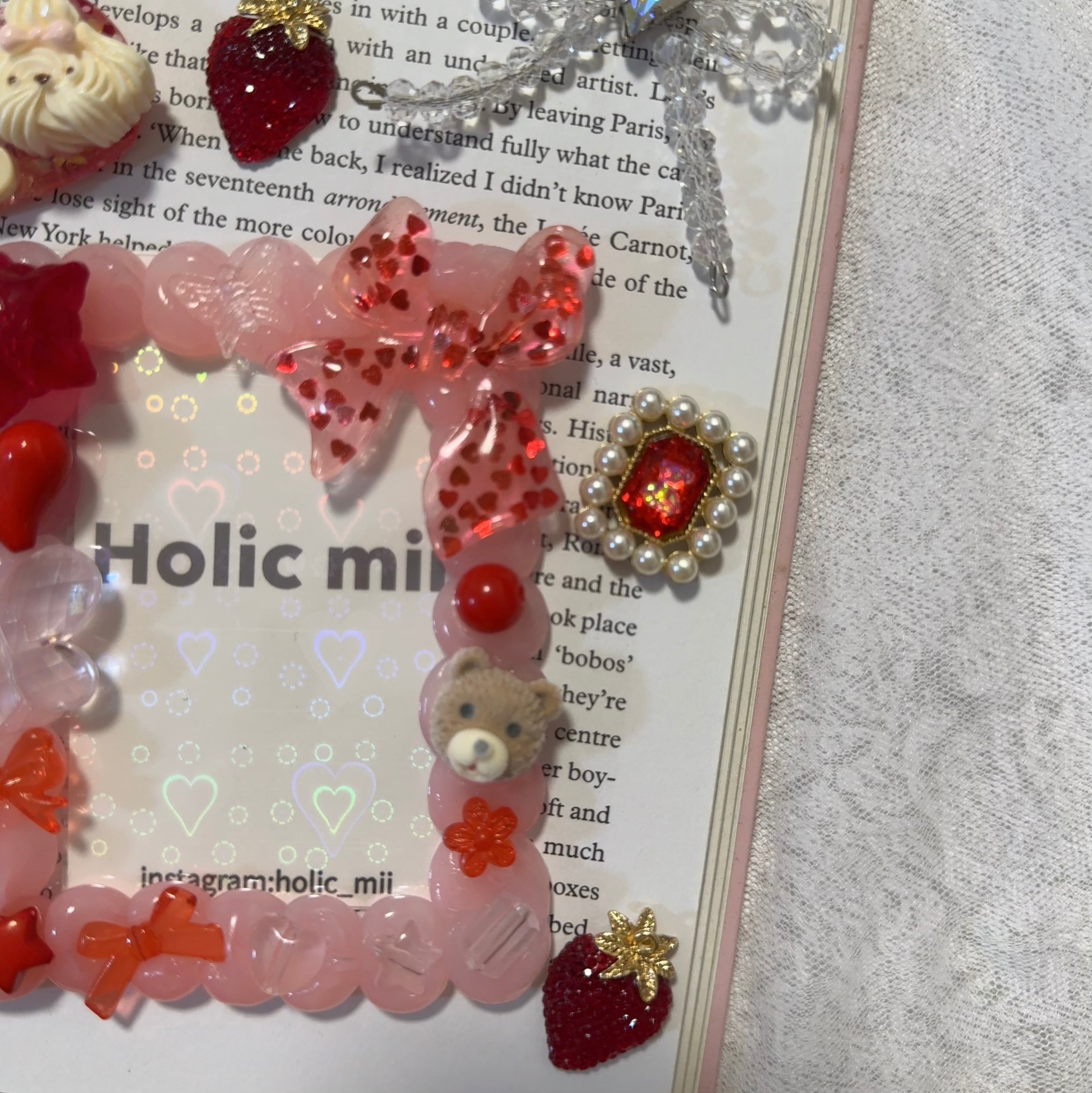 R9ホイップくまちゃんトレカケース | Holic mii