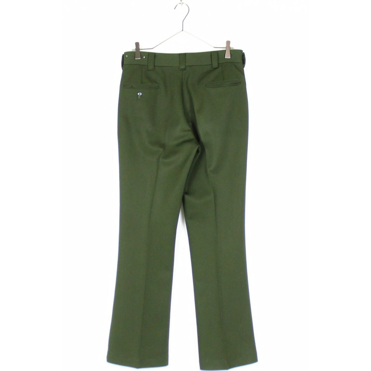 1970's オリーブグリーン フレアスラックス 【OT-0475】 | cv