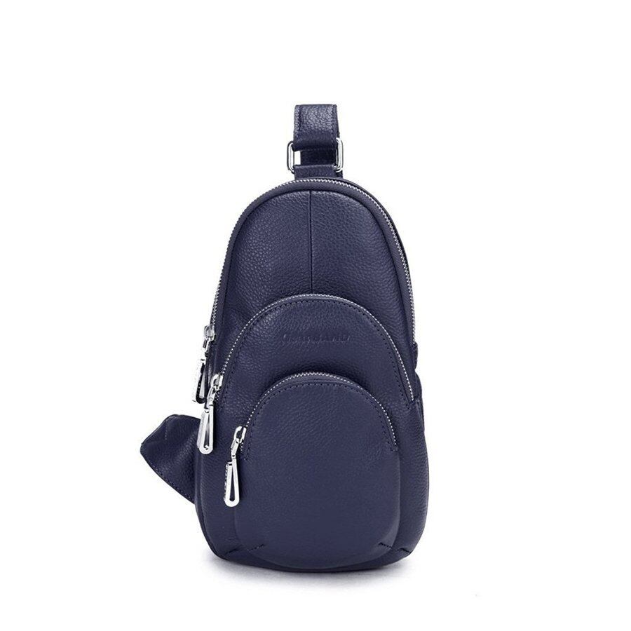 Iuha 牛革本革上質メンズ本レザーボディバッグ ワンショルダーバッグ リュック Mb Iuha