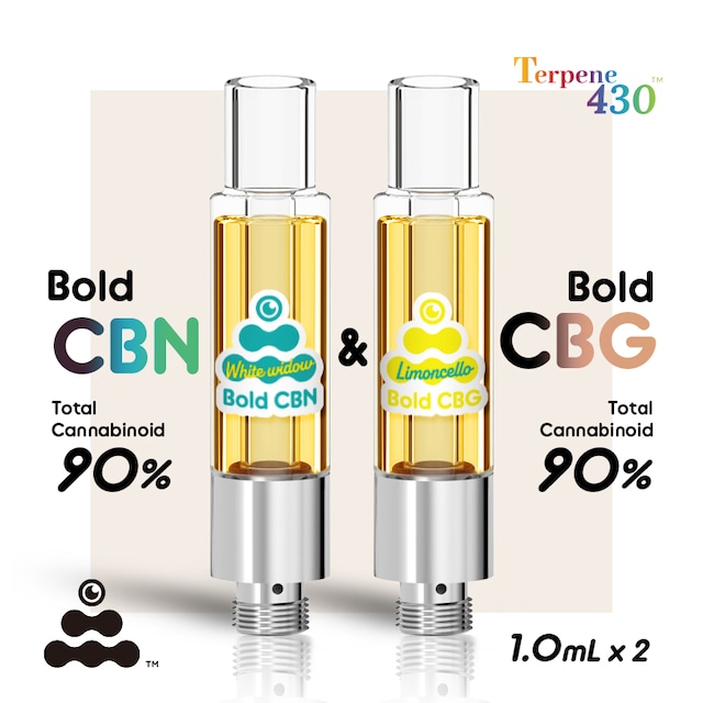 CBN & CBG フルヘンプリキッド 1.0mL ×選べる2本セット