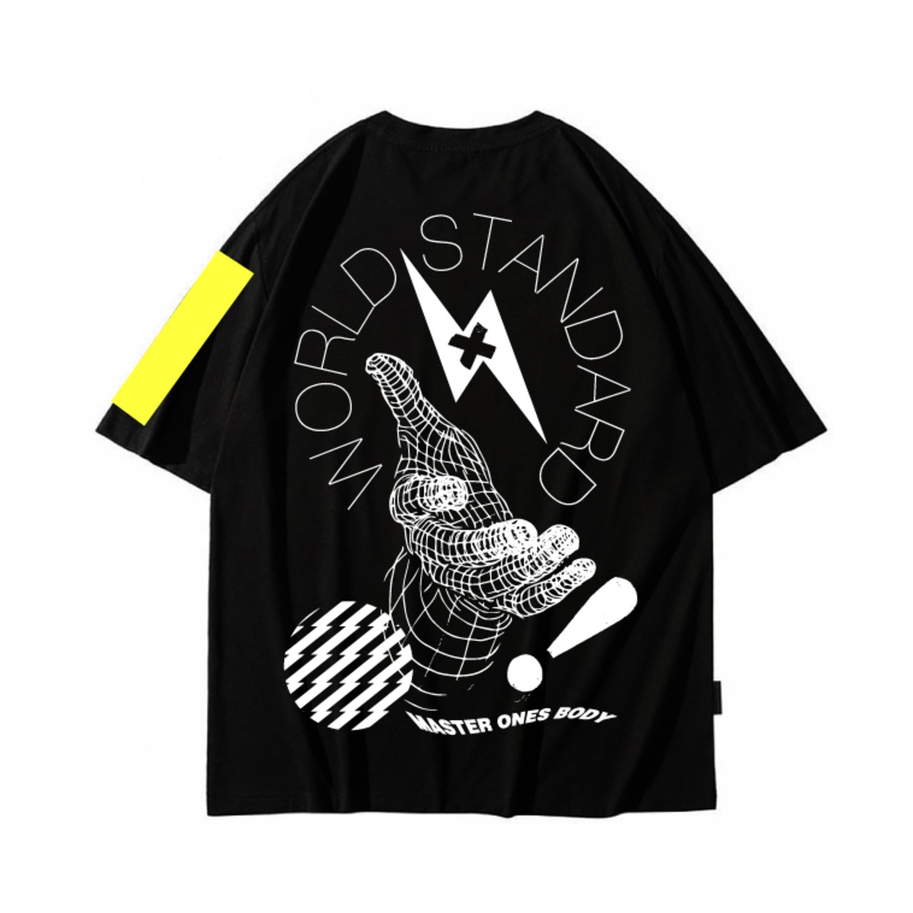 WORLD STANDARD/クルーネックプリントTシャツ/WSHT-096