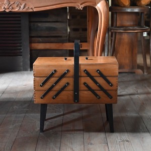 Sewing Box / ソーイングボックス【C】〈 裁縫箱・収納・文具・店舗什器・アンティーク・ヴィンテージ 〉113815