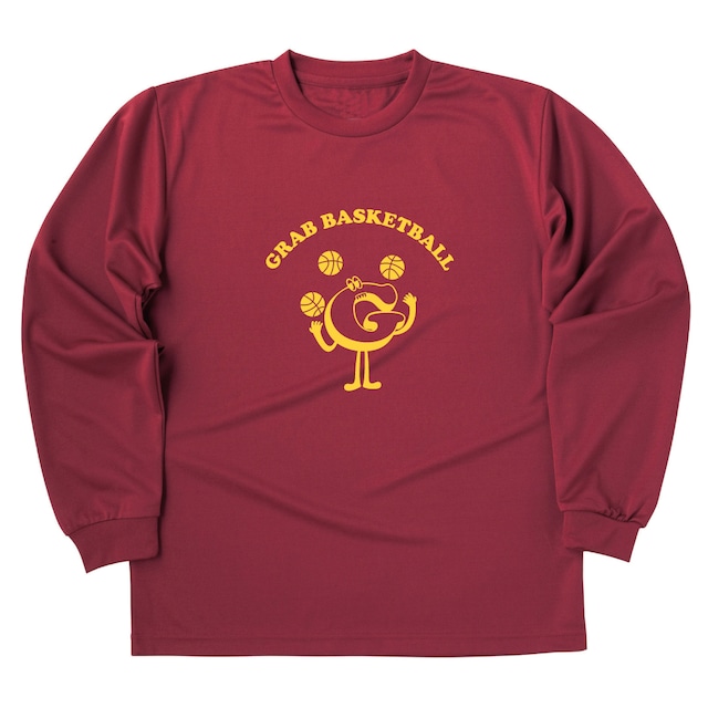 JUGGLING LONG TEE(burgundy)