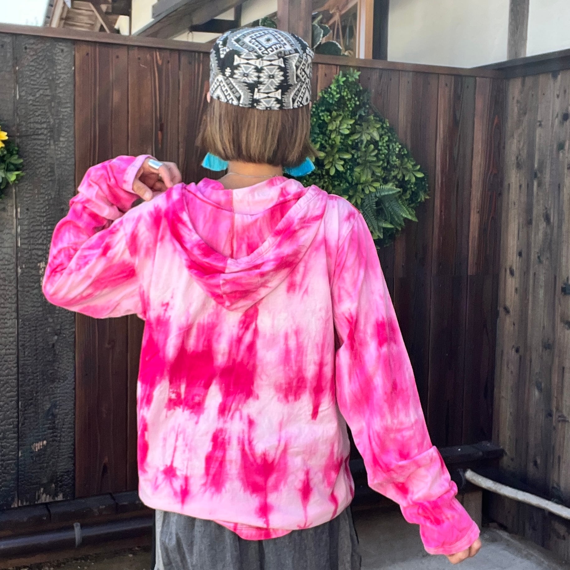 アジアン☆タイ染めカラフルパーカー 楽天市場】タイダイ染め プルオーバーパーカー フーディ