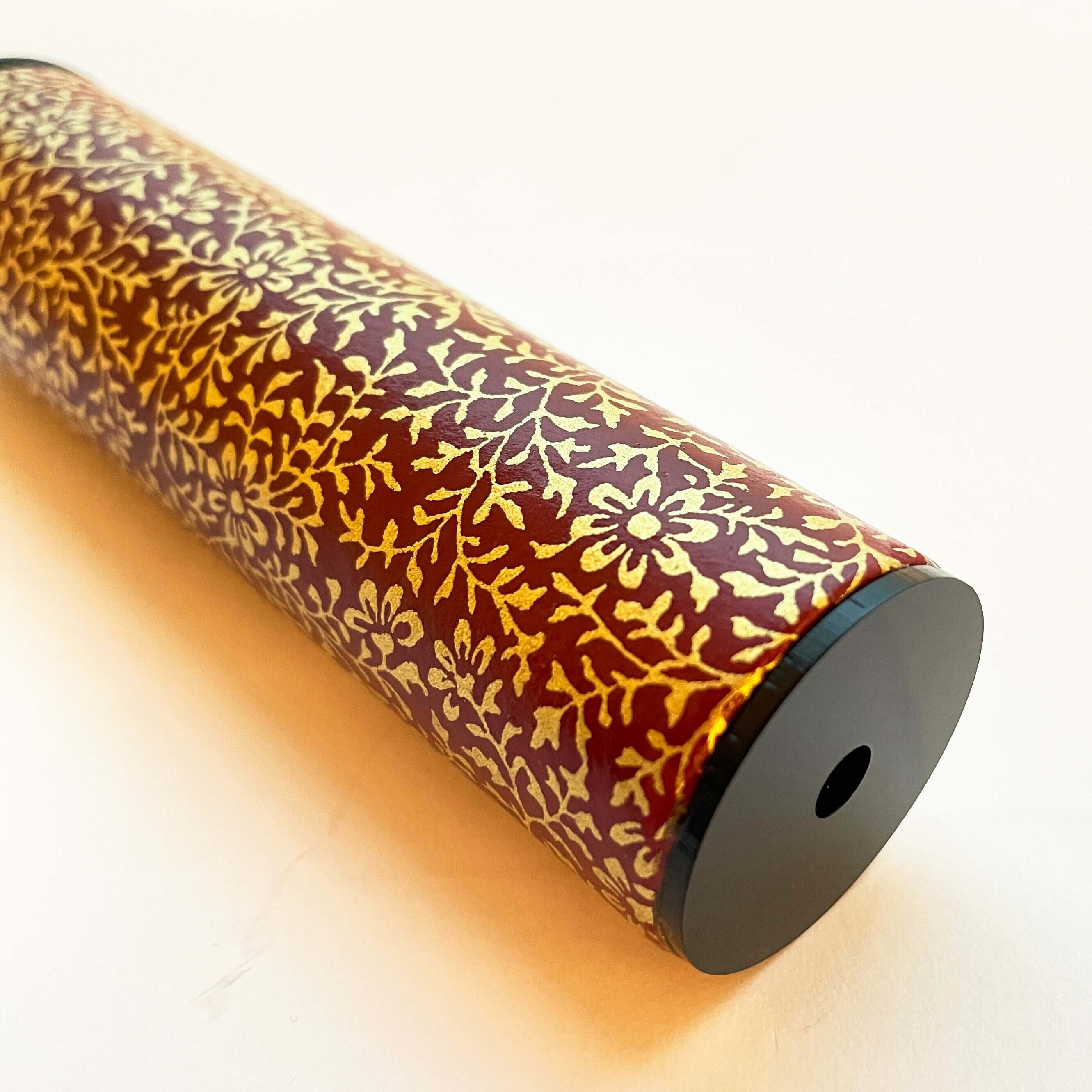 長いテレイドスコープ、24cm,ロイコヘンの作品 長いテレイドスコープ、24cm,ロイコヘンの作品 アンティーク 菫