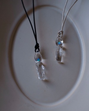 《受注制作》Candle Code Necklace｜Blue Flame
