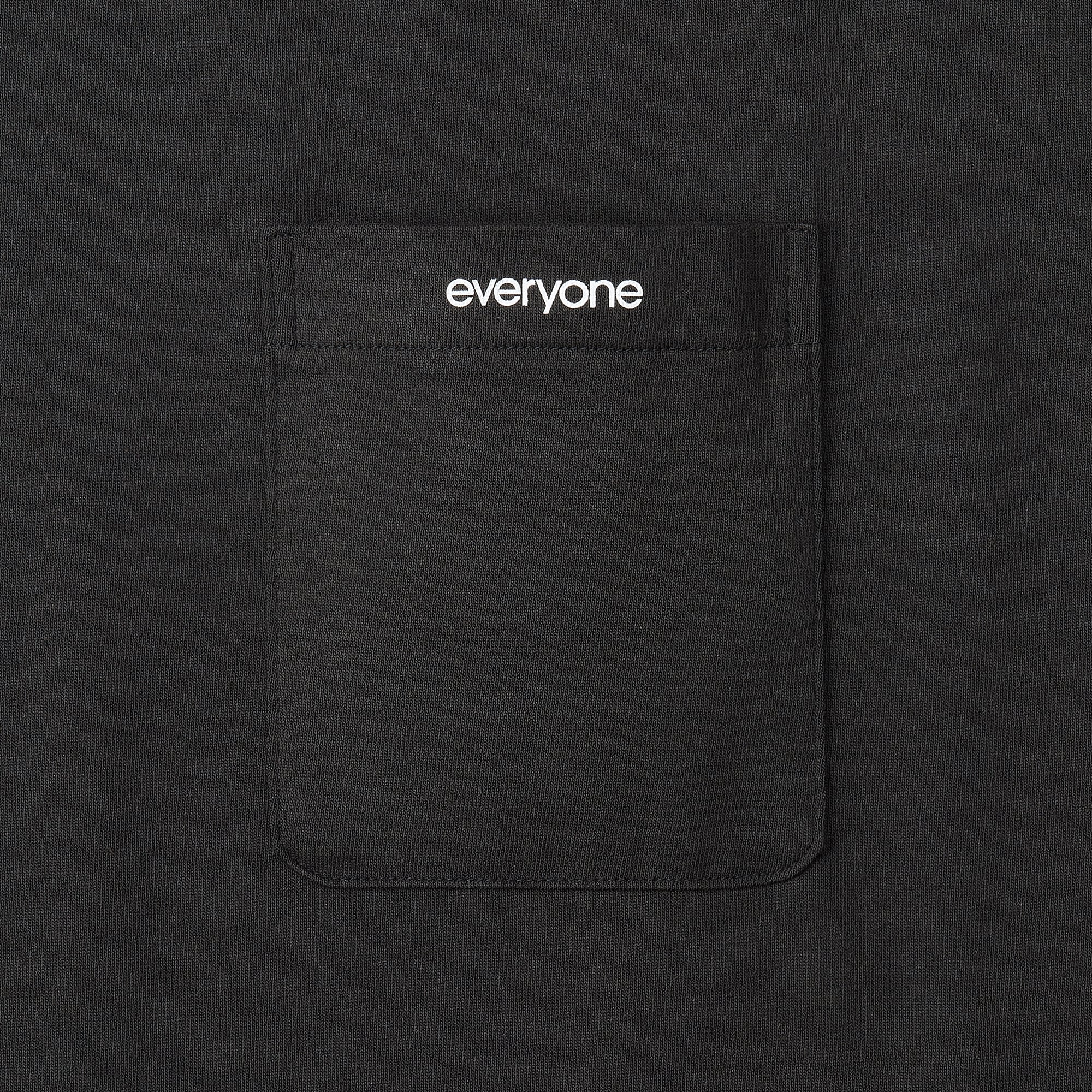 everyone pocket tee shirt tシャツ　エブリワン everyone pocket tee shirt (BLACK) | everyone