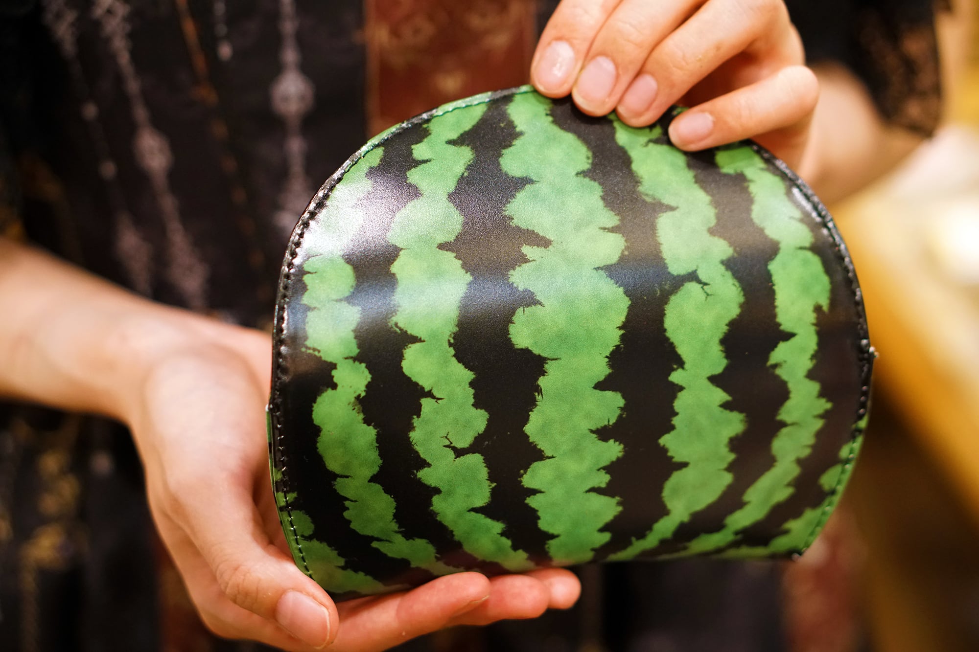 スイカな眼鏡ケース（牛革製） | EARL'S FAVOURITE（アールスフェボ