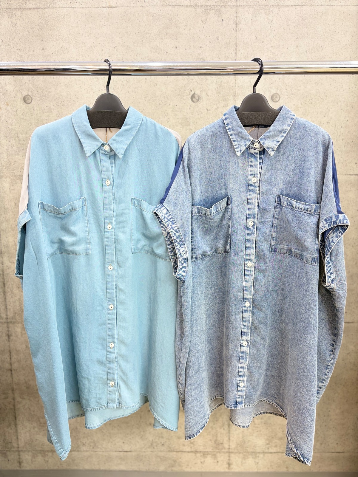 40％OFF SALE!!】CYNICAL(シニカル)テンセルデニム×ジョーゼットロング 