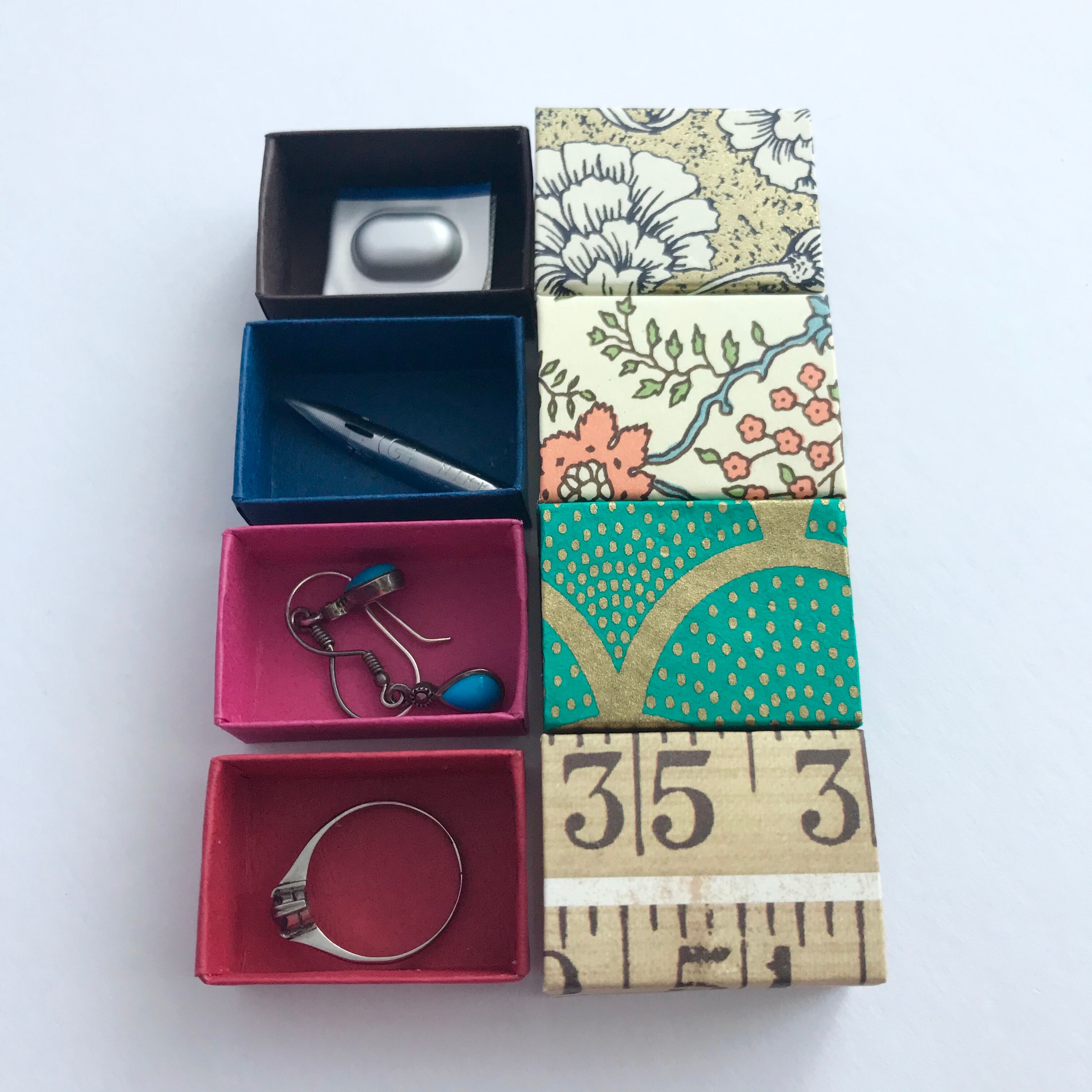 miniマッチ箱 -Nepal Blue Dot- | TREASURE BOX