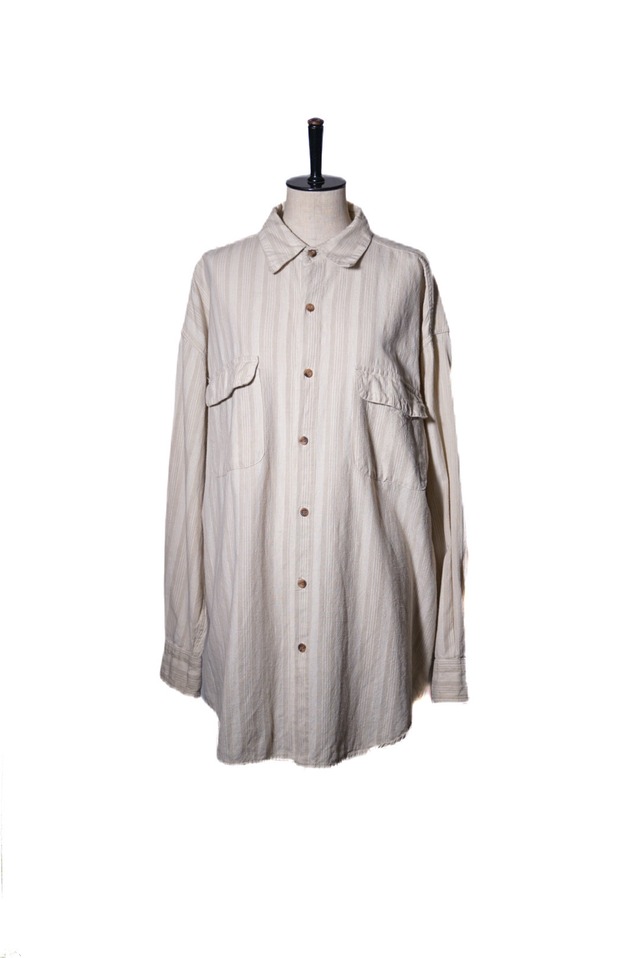 1990's white cotton shirt