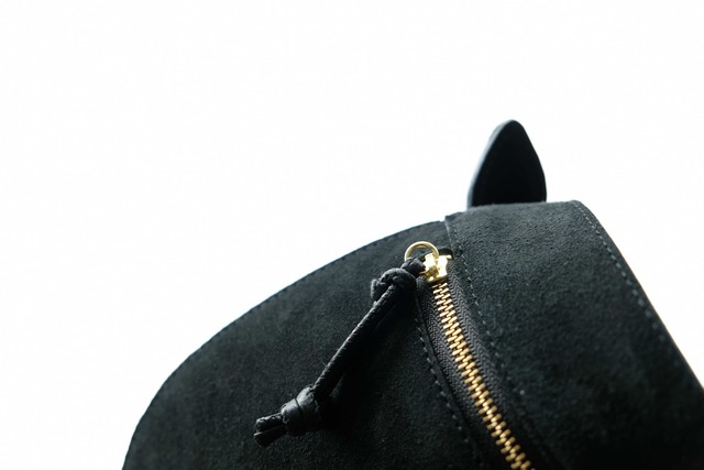 MARROW/MA-AC6309 VELOUR WAISTPOUCH BLACK