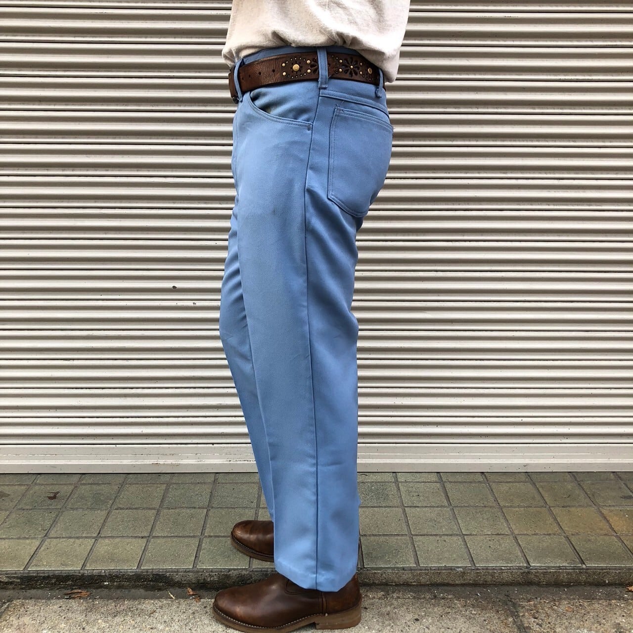 USA製 70s wrangler ランチャー ドレス パンツ ヴィンテージ 80s USA製 70s wrangler ランチャー ドレス パンツ ヴィンテージ 80s