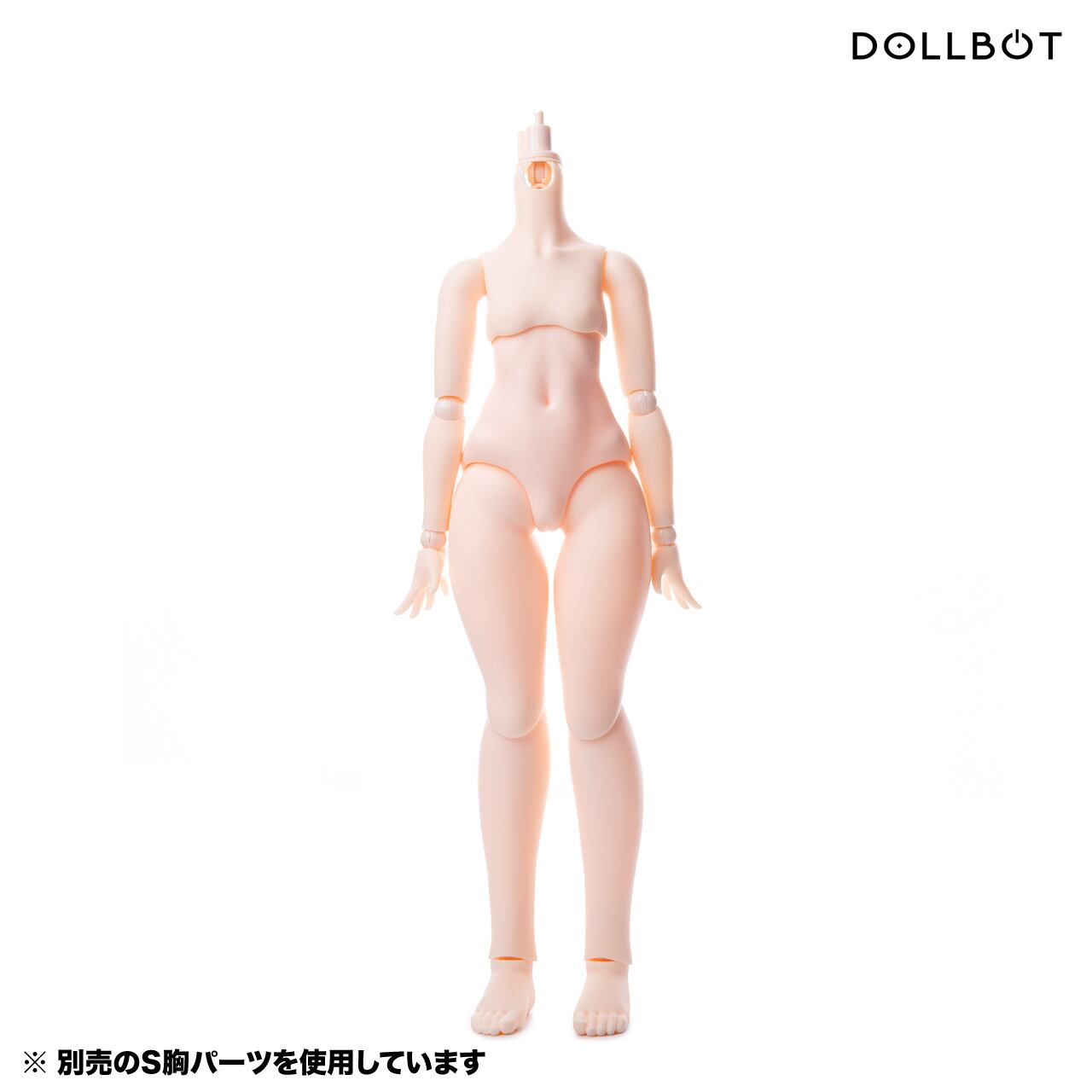 DOLLBOT DBCボディ かわゆく MDD カスタムヘッド セット セミホワ