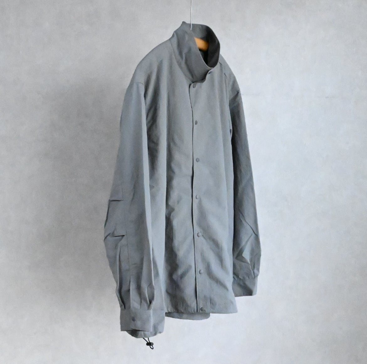 25SS》【MANUAL ALPHABET】LIGHT SHELL SPINDLE SHIRT マニュアル